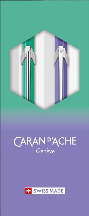 Immagine prodotto Caran d'Ache 849 Set Borealis Sonderedition (Viola, Verde, 2 x)