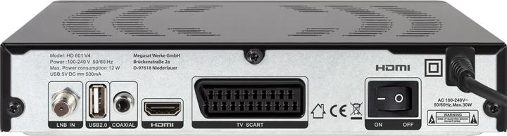 Actual product image Megasat HD 601 V4 Satellite (DVB-S2)