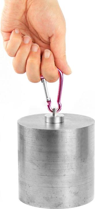 Produktbild Supermagnete Topfmagnet mit Karabiner (2x)