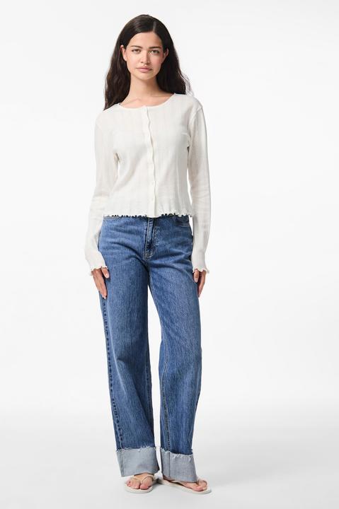 Produktbild Pieces Pcmarie Ls Poin Cardigan Jrs Noos Bc (M)