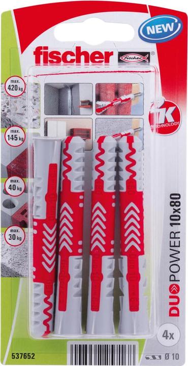 Fischer DuoPower (4 pcs.)