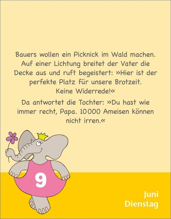 Actual product image Harenberg Witze für Kids Tagesabreisskalender 2026