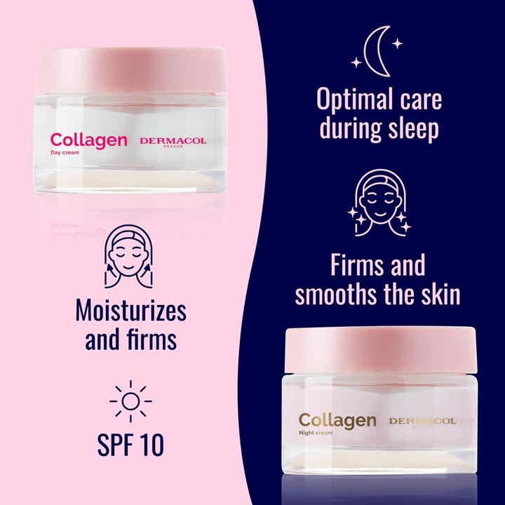 Produktbild Dermacol - Intensive rejuvenating night cream Collagen (Night Cream) 50 ml (50 ml, Nachtcreme)