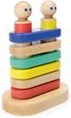 Actual product image Tegu Baby Big Magnetic Stacker 12 parts