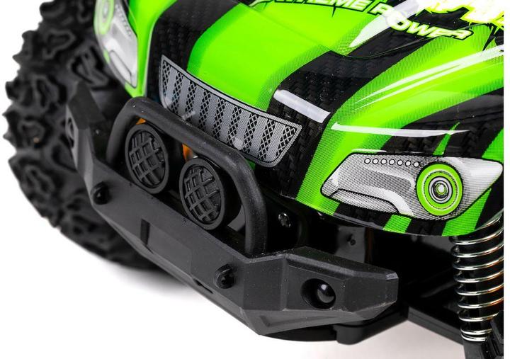 Actual product image Tec-Toy Sneak Brutal R/C 1:12 2,4GHz 7,4V 500mAh - Green (471262)