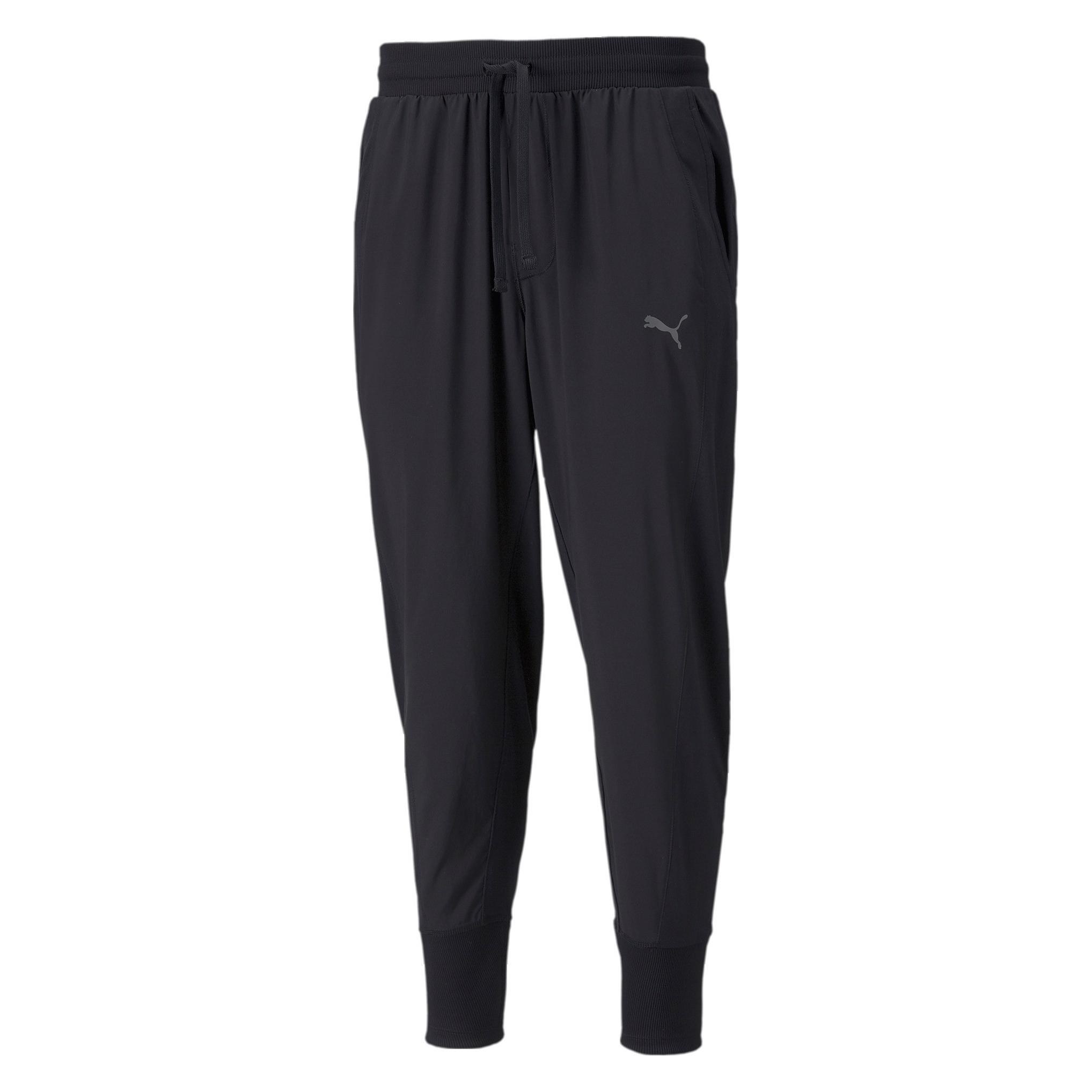 Puma, Mannen, Sportbroek, Studio Jogger (M), Zwart