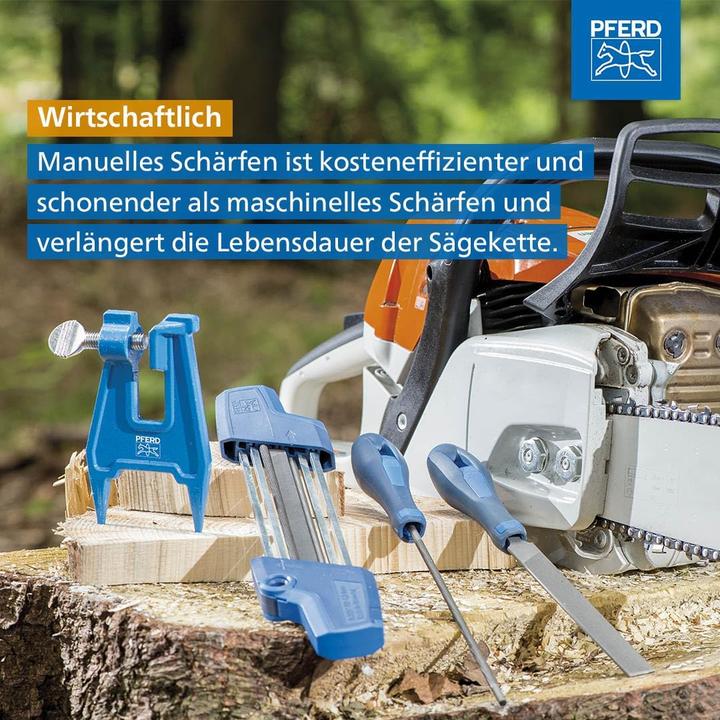 Actual product image Pferd Kettensägeschärfgerät CHAIN SHARP CS-X