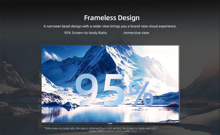 Actual product image Changhong CHiQ L32G7B 32" HD ready Google TV (32", LED, HD ready)