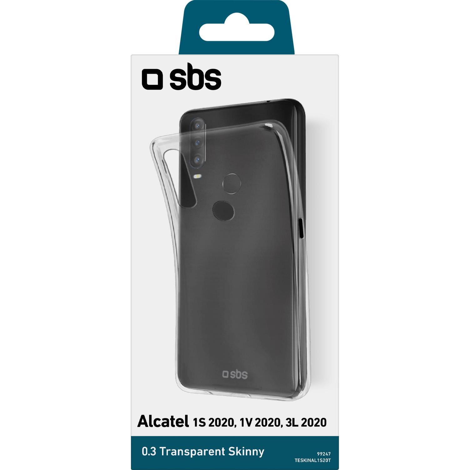 Thumbnail - SBS Skinny Cover für das Alcatel 1S 2020 (Alcatel 1S (2020)), Smartphone Hülle, Transparent