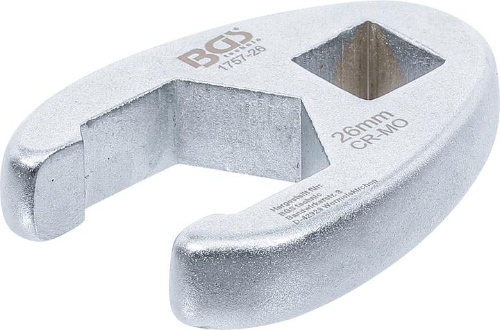 Produktbild BGS Hahnenfussschlüssel Antrieb Innenvierkant 12,5 mm (1/2") SW 26 mm (26 mm)