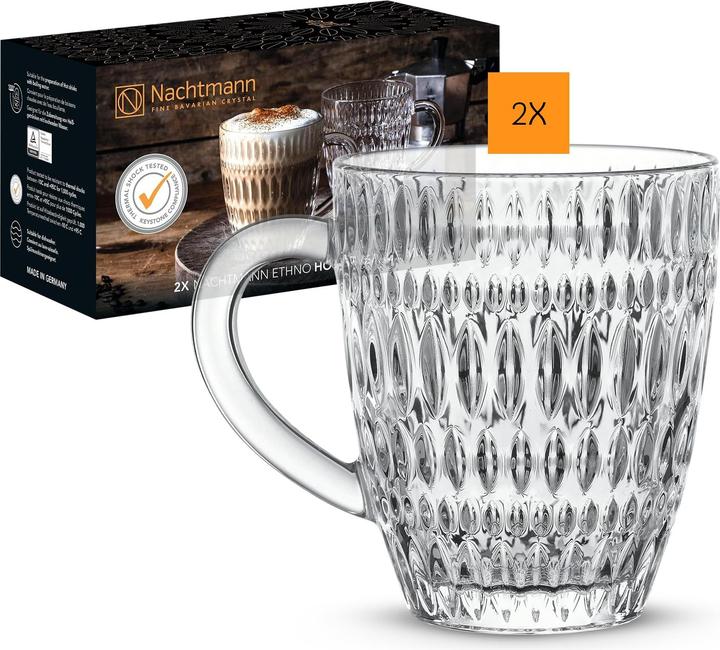 Nachtmann Coffee Mug Ethno Barista (392 ml, 2 x)