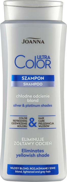 Joanna Ultra Color System Shampoo Forond Lightened & Grey Hair (400 ml, Flüssiges Shampoo)