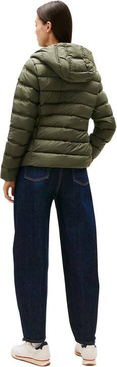 Actual product image Tommy Jeans Slim Hood Print Down Jacket (L)