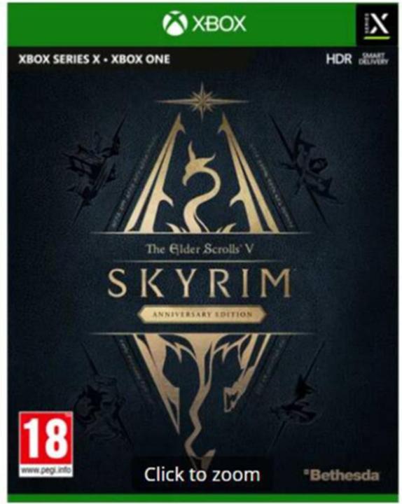 Produktbild Bethesda The Elder Scrolls 5: Skyrim Anniversary Edition (Xbox Series X, Xbox One S, Multilingual)