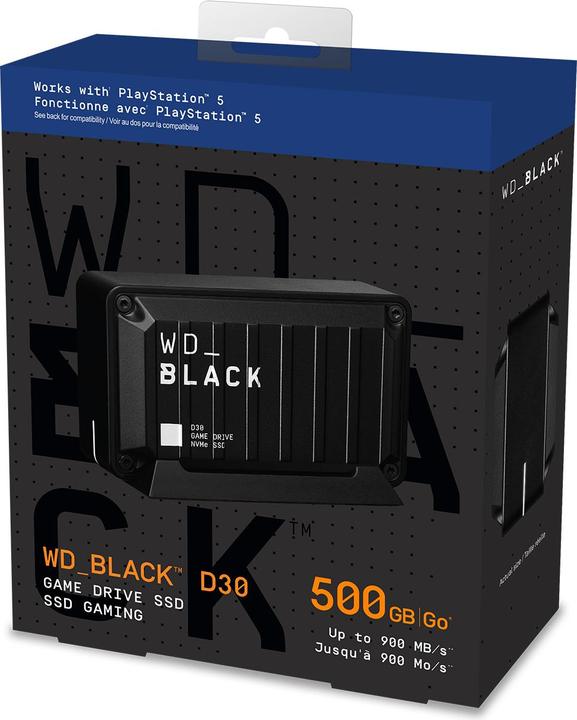 Produktbild WD Black D30 Game Drive (0.50 TB)