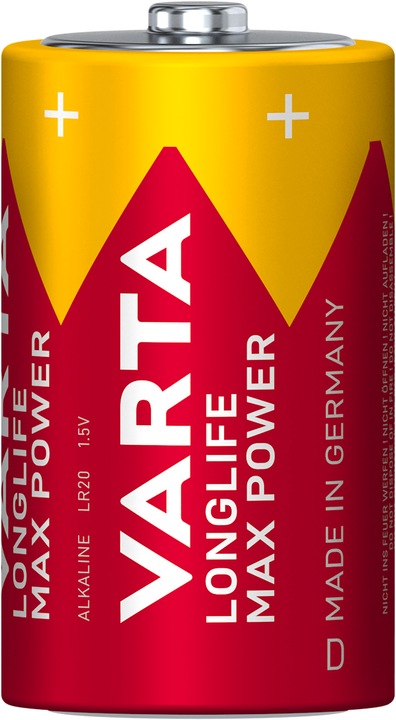 Produktbild Varta Max Power (2 Stk., C, 7800 mAh)