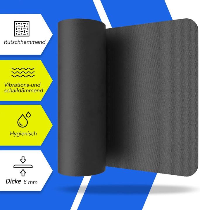 Actual product image Lileno Home Bodenschutzmatte für Fitnessgeräte (70x130 cm) (0.80 cm)