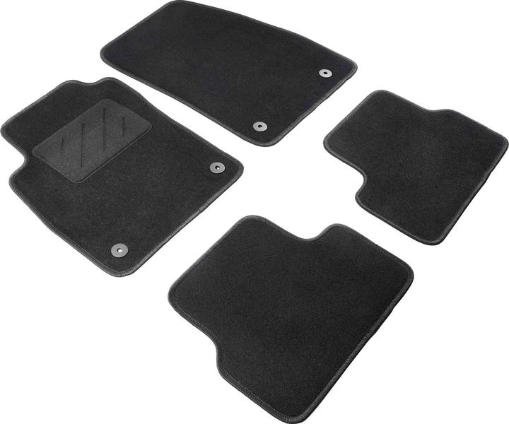 Walser Floor mats for Opel Astra J BJ 11/09 - today, J GTC BJ 11/11 - today, Cascada BJ 04/13 - today (2 front mats + 2 rear mats)