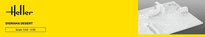 Actual product image Heller Socle Diorama Desert