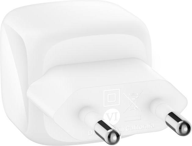 Produktbild Belkin BOOST Charge USB-C/USB-C 30WLad.PD,ws+Kab.WCA008kq1MWH-B6 (30 W)