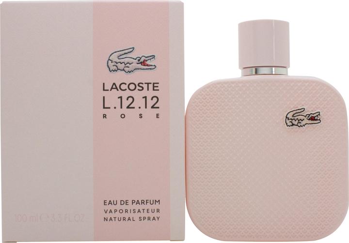 Actual product image Lacoste L.12.12 Rose EDP 100 ml (Eau de parfum, 100 ml)