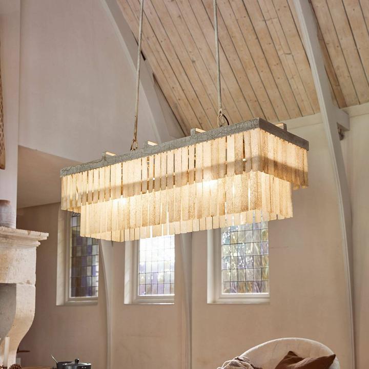Immagine prodotto Loberon Lampadario Krauville grigio antico/crema