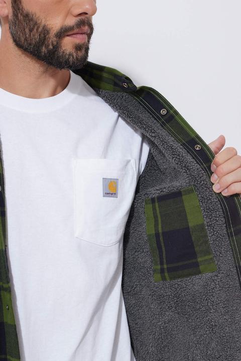 Produktbild Carhartt Flannel Sherpa-Lined Shirt Jacket (XXL)