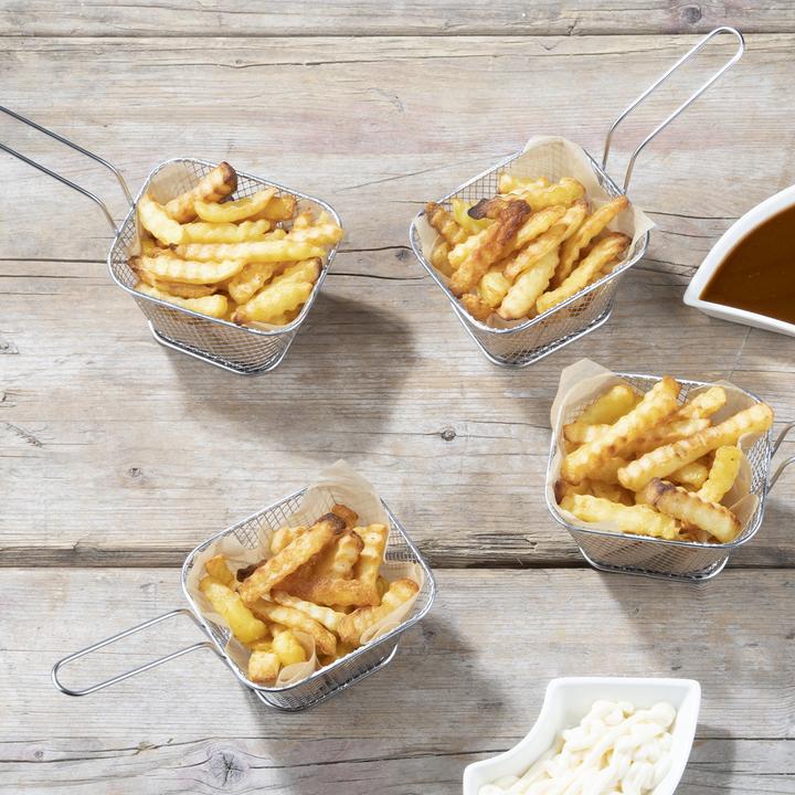 Produktbild Casativo 8er-Set Frittierkörbe aus Edelstahl