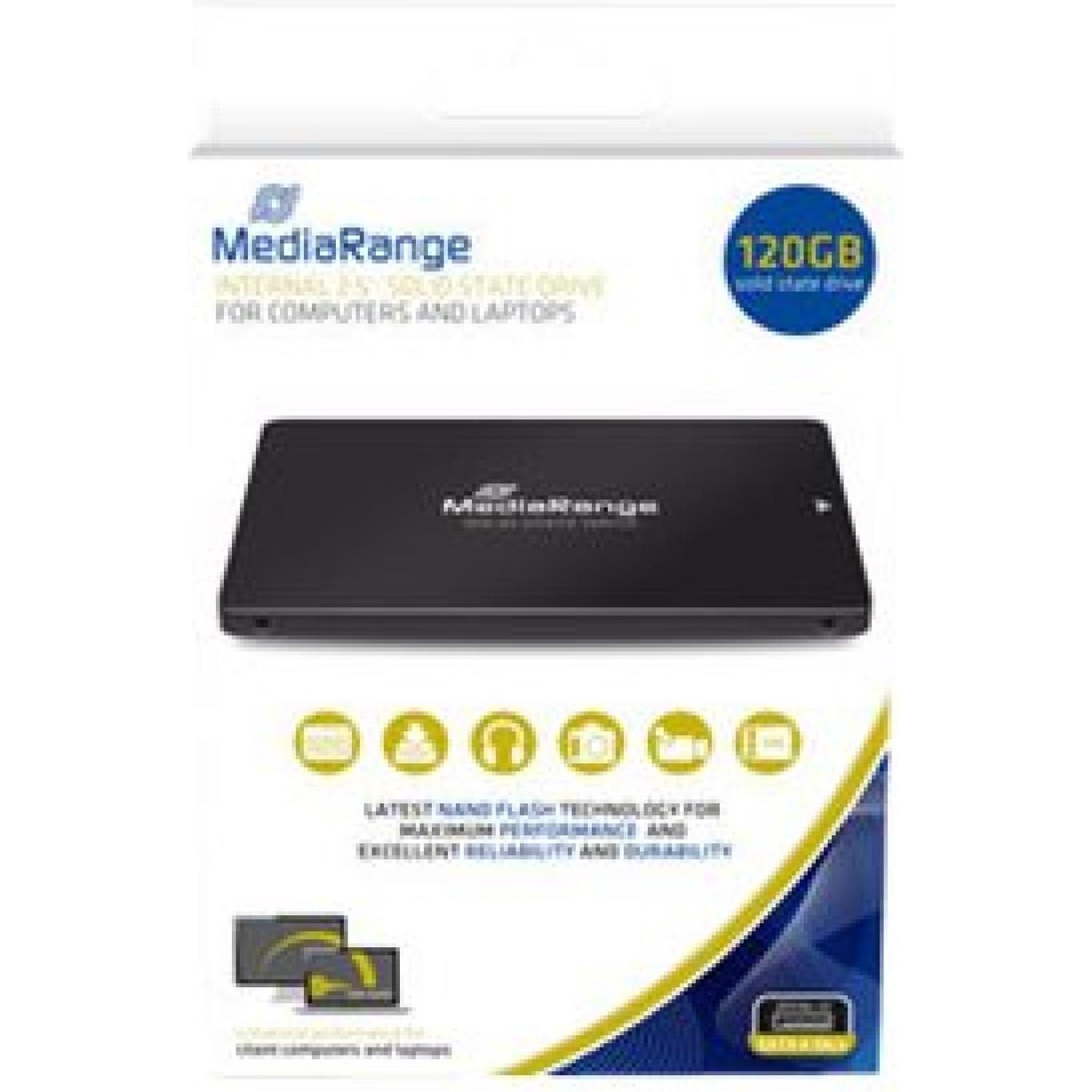 MediaRange MR1001 (120 GB, 2.5"), SSD