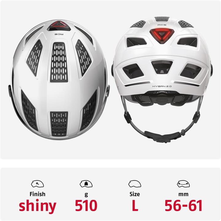 Productafbeelding Abus Hyban 2.0 Ace (56 - 61 cm)