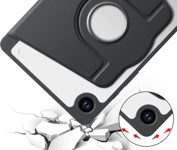 Actual product image Cover-Discount Galaxy Tab A9+ - 360-degree cover black (Galaxy Tab A9+)