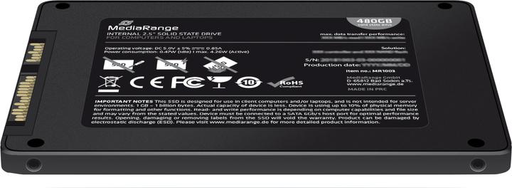 Produktbild MediaRange MR1003 (480 GB, 2.5")
