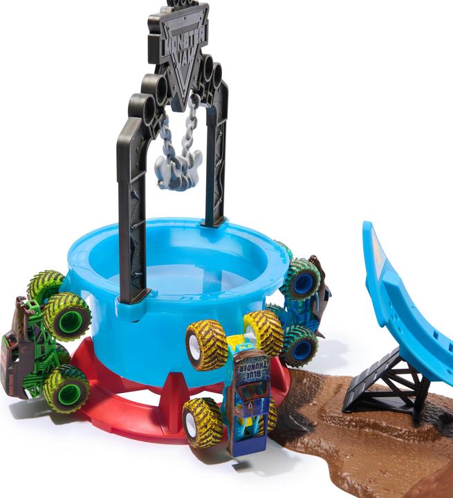 Productafbeelding Monster Jam Mud Blasters Monster Mutt Dalmatiër Dunk Tank