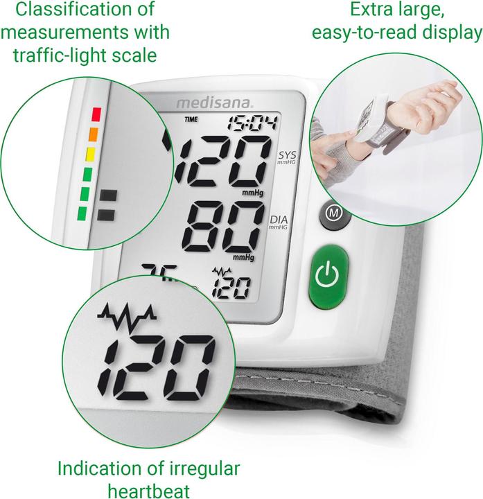 Produktbild Medisana Bw 315 (Blutdruckmessgerät Handgelenk)