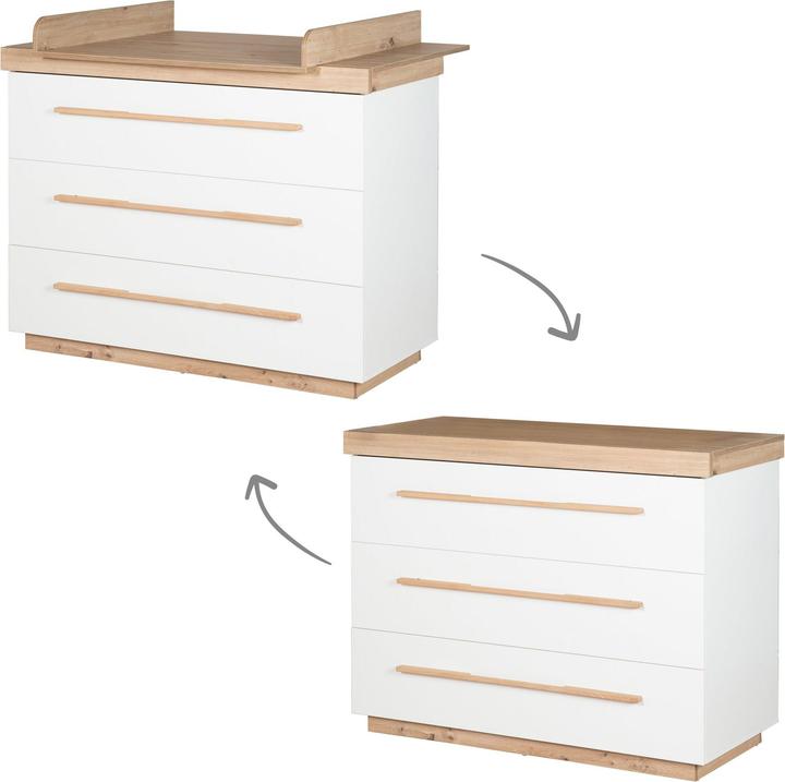 Actual product image Roba Wickelkommode breit Lumo