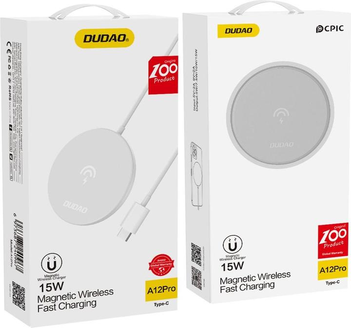 Actual product image Dudao induction charger Qi 15W (15 W)