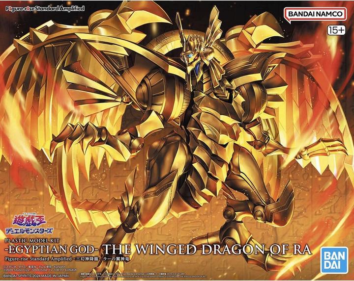 Actual product image Bandai YU-GI-OH! -Figure-rise stand. Amplified Winged dragon of Ra -Model Kit