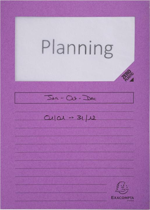 Exacompta Fardes de classement - Couvertures de dossiers (A4, 100 x)