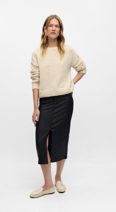 Produktbild Object Gerippter Strickpullover (M)