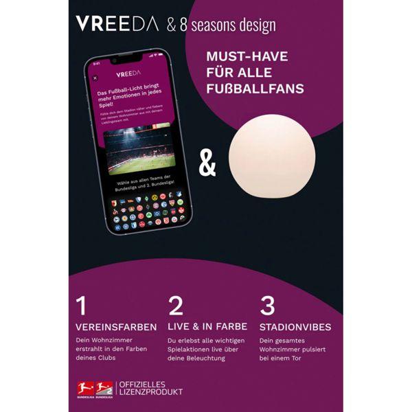 Actual product image 8 seasons design 8 seasons illuminated globe Outdoor 40 Bluetooth (810 lm, E27, IP44)