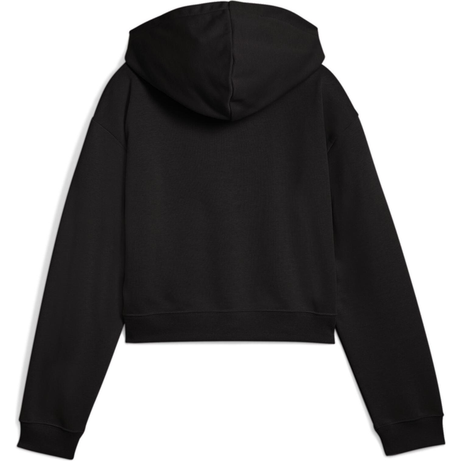 Thumbnail - Puma, Damen, Pullover, ESS 2 COLOR No. 1 Logo​ Short Length Hoodie TR G, Schwarz, (140)