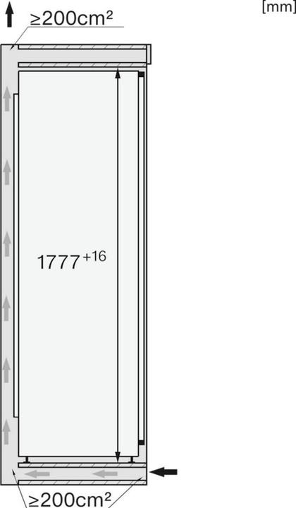 Actual product image Miele Freezers FNS 7794 D R (Installation, 213 l)