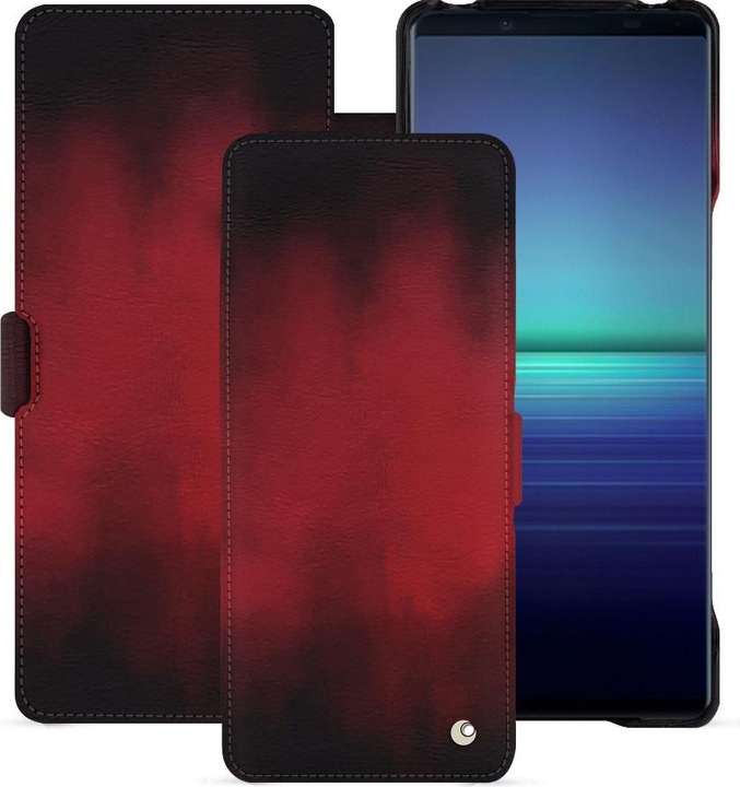 Actual product image Noreve Horizontal leather flap shell (Sony Xperia 1 V)