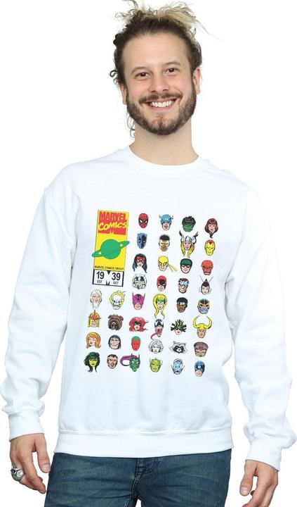 Produktbild Comics Heads Cover Sweatshirt (3XL)