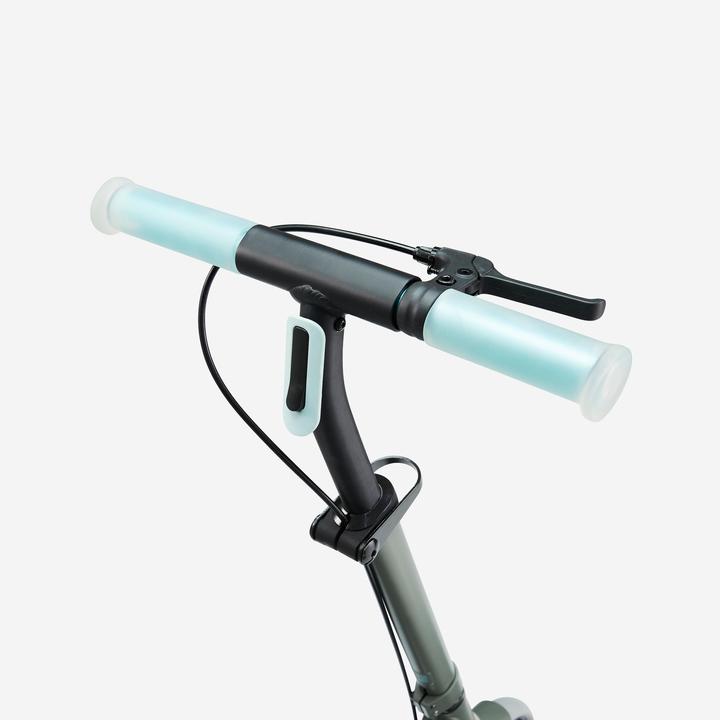 Actual product image Oxelo Scooter Pedal scooter kids - M900 khaki/light blue