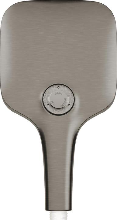 Produktbild Grohe HB RAINSHOWER SMARTACTIVE 130 CUBE hard graphite gebürstet (3 Strahlarten)