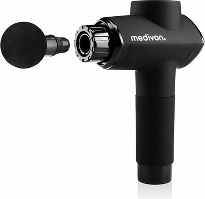 Immagine prodotto Medivon Pistola per massaggi a impulsi Pro X con funzione di calore Massaggio muscolare profondo (360 min)