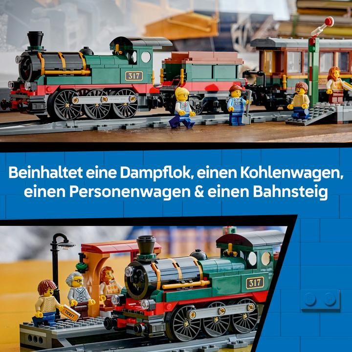 Immagine prodotto LEGO Klassischer Dampfzug (60511, LEGO City)