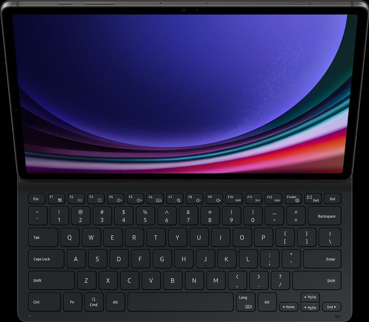 Samsung Clavier Book Cover Slim (CH, Galaxy Tab S9 Plus, Galaxy Tab S9 FE+, Galaxy Tab S10+)