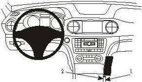 Actual product image Brodit ProClip